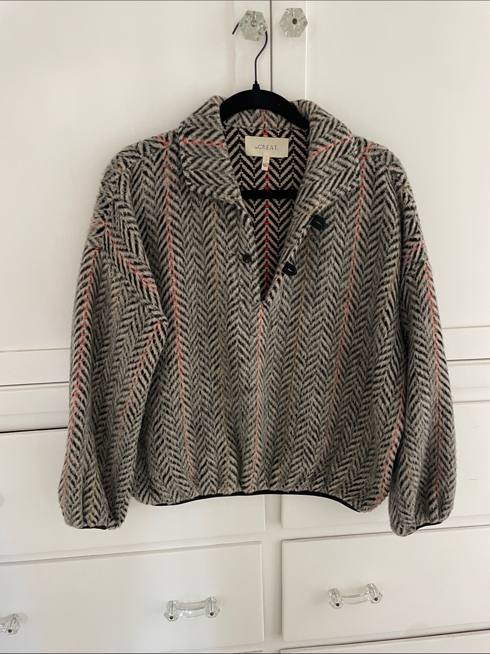 The Great  Herringbone sweater